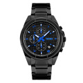 Hot Selling Chronograph Watch Skmei 9109 Classical Men Stainless Steel Quartz Watch